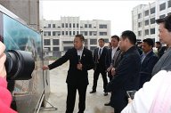 河南省委常委、常務(wù)副省長李克、副省長王艷玲到信陽天一美家產(chǎn)業(yè)園參觀指導