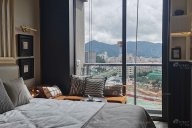 深圳龍華盛薈城郎悅坊項目現(xiàn)代極簡商務(wù)公寓樣板房家具案例完工實景！